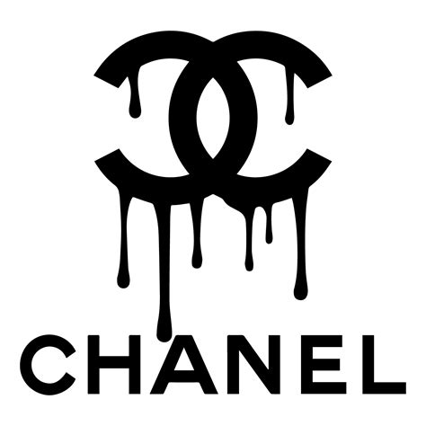 dripping chanel logo phone case|Chanel dripping logo vector.